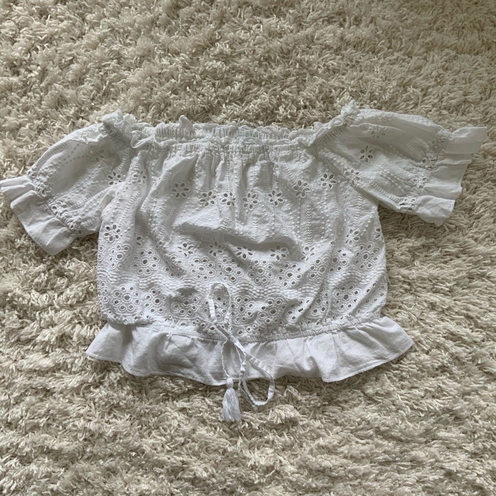 WHITE BLOUSE - Picture 4 of 4